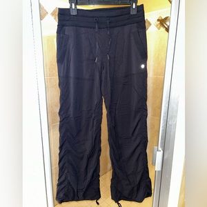 Lululemon black dance studio pant